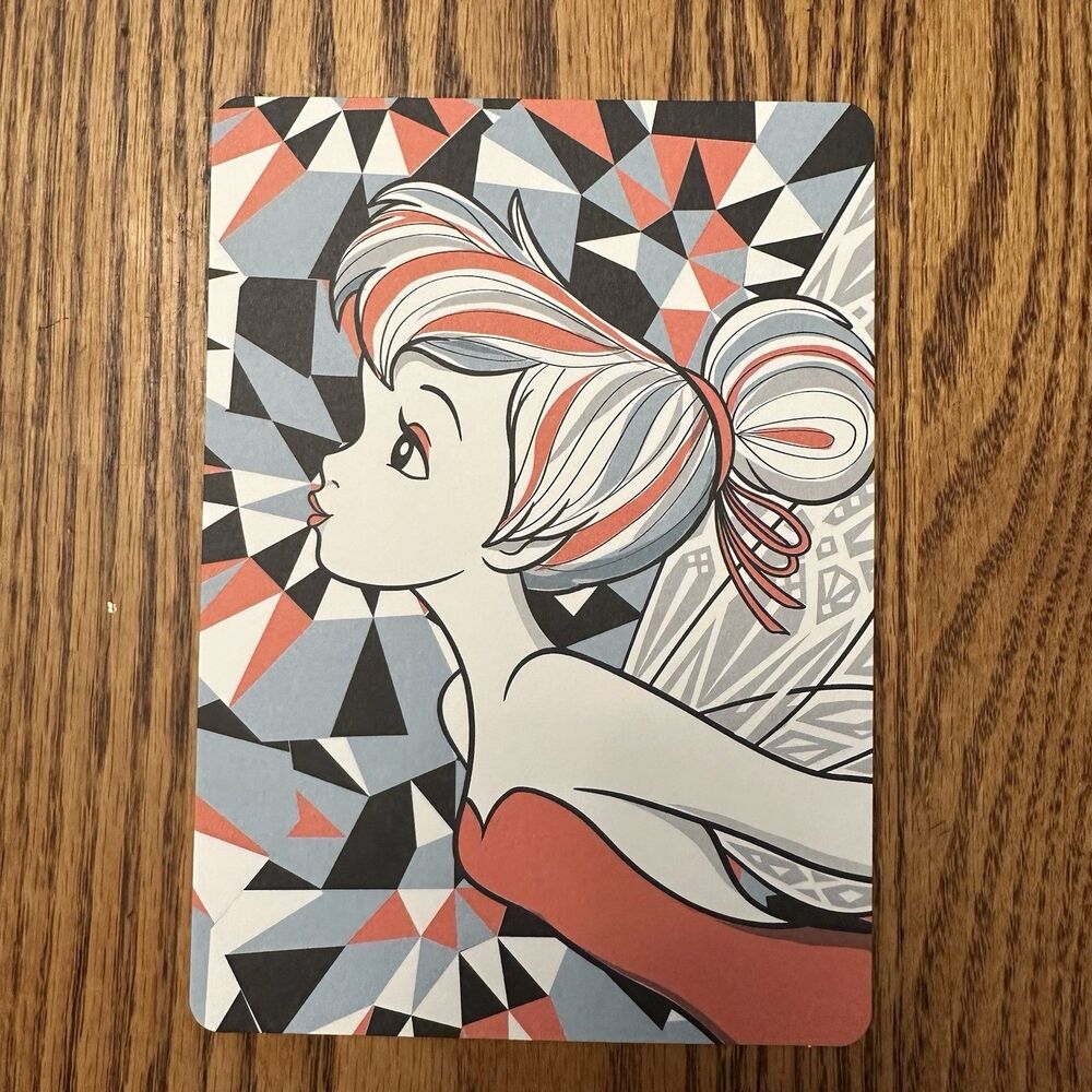 Disney Special Edition Artwork Postcard Tinker Bell Peter Pan  5”X7”